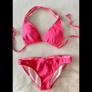 RALPH LAUREN PINK BIKINIS Top and Bottom